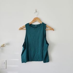 Avocado Crop Workout Tank